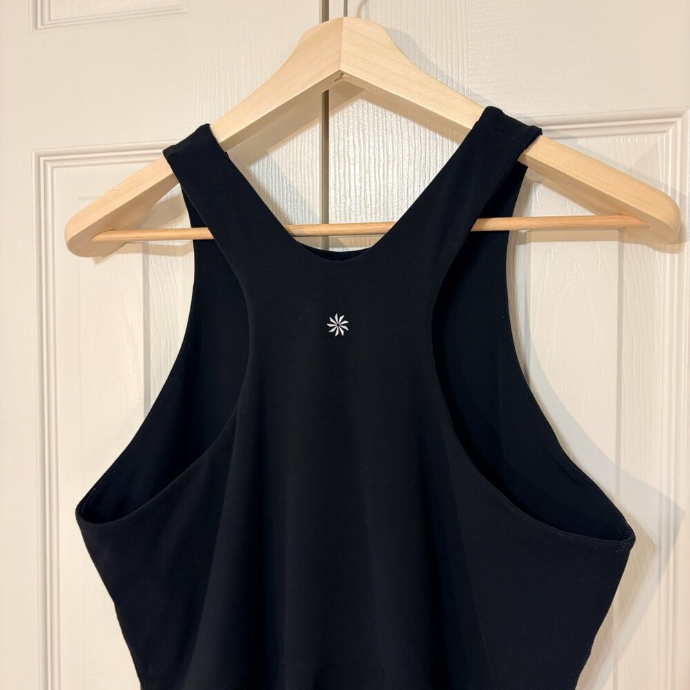 Athleta Concsious Mini Skater Athletic Dress in Black Size XL - Picture 5 of 7